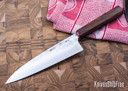 Muteki: 8.1" Gyuto - Ironwood - Cherry G-10 - Hitachi White #1 Steel - #6284
