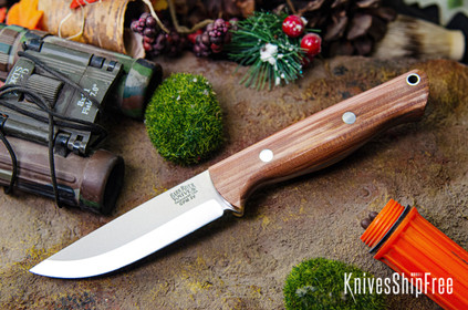 Bark River Knives: Gunny Scandi 3V - Tan Maple Burl #2