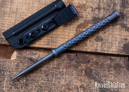 RMJ Tactical: Pentagon Pick - Titanium - Vintage Blue