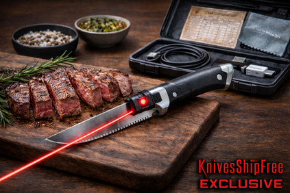 Laser-Guided Steak Knife