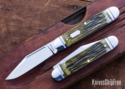 RoseCraft Blades: Birchfield Camp Jack - Green Jigged Bone