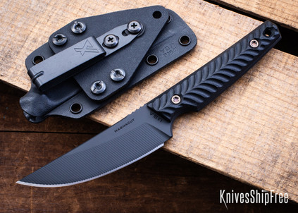 RMJ Tactical: Unmei - CPM-MagnaCut - Black Cerakote - Black G-10