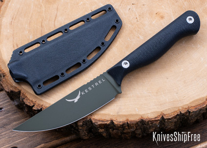 Kestrel Knives: Ovis Hunter Special Edition - Black G-10 - MagnaCut - OD Green Cerakote - Black Kydex