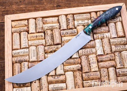 J. Hoffman Knives - #2645 - Meath - Dyed Amboynia - AEB-L