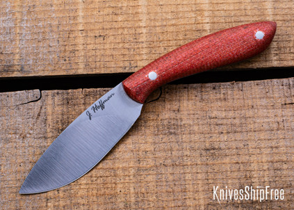 J. Hoffman Knives - #2623 - Onez - Orange Burlap Micarta - AEB-L