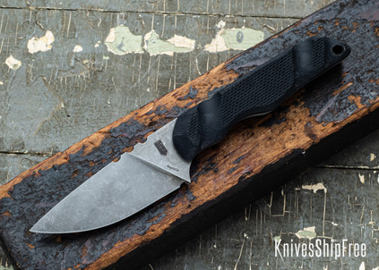 Bald Man Knife & Tool  - Bone River Co. Colab - Thick-a-Tross - Black & Red Marbled G10 - Magnacut