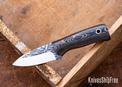Darlington Edgecraft - Pioneer - Black & Green Richlite - Orange/Forest Green/Orange G10 & Black Micarta Liners - Orange G10 Pins - A2 Tool Steel