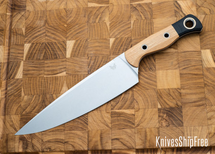 Benchmade Knives: 4025-02 - 8" Chef Knife - Maple Valley Richlite/Black G-10 - CPM-154