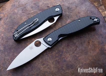 Spyderco: Mantra 4 - Flipper - Carbon Fiber/G-10 - Liner Lock - 8Cr13MoV