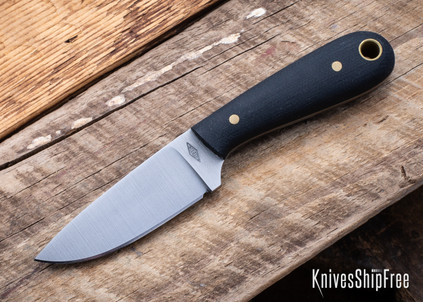 Battle Horse Knives: Frontier First - O1 Tool Steel - Flat Grind - Black Micarta