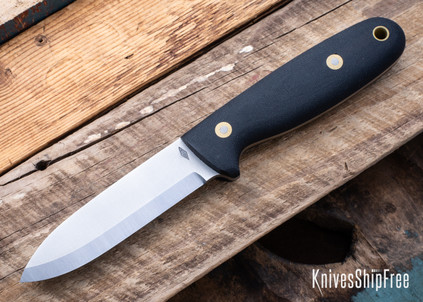 Battle Horse Knives: Kepsu - O1 Tool Steel - Scandi Grind - Black Micarta
