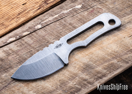 Battle Horse Knives: Sidekick - O1 Tool Steel - Saber Grind - Skeleton Handle