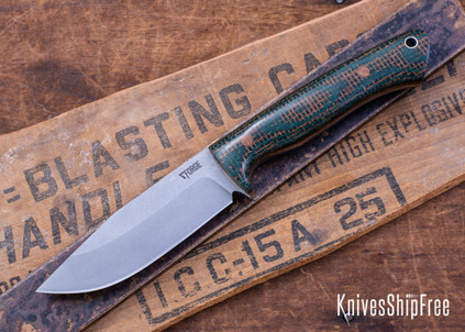 7Forge Knives: Rogue - Druid Burlap - Natural Canvas Liners - Natural Canvas Pins - MagnaCut