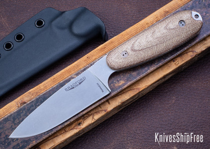 Bradford Knives: Guardian 3.5 XL - CPM-MagnaCut - 3D Natural Canvas Micarta - Kydex Sheath
