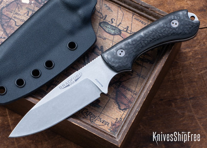 Bradford Knives: Guardian 3.2 - CPM-MagnaCut - Sabre Grind - 3D Carbon Fiber - Kydex Sheath