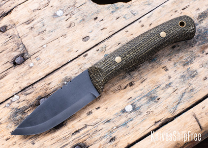 Riner Customs - Dark Hollow - Rough Brown Burlap - Black Liners - Brass Pins - File Work