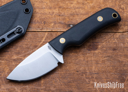 Battle Horse Knives: Jutland - O1 Tool Steel - Saber Grind - Black Micarta - Kydex Sheath