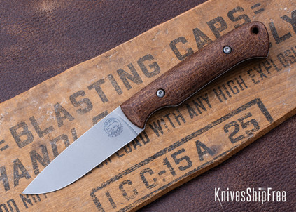White River Knife & Tool: Hunter - Natural Burlap Micarta - CPM-MagnaCut
