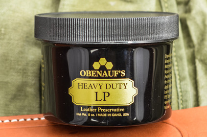 Leather Care: Obenauf's Heavy Duty Leather Preservative (LP)-8 oz