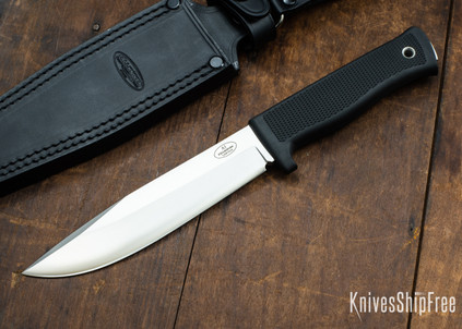 Fallkniven: A1 L - Army Survival Knife - VG-10 - Satin Blade - Leather Sheath