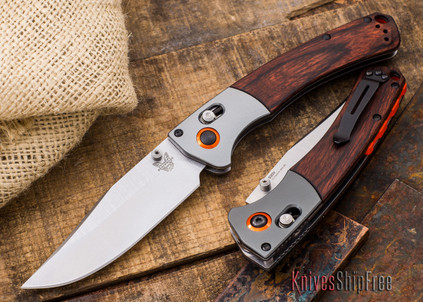 Benchmade Knives: 15080-2 - HUNT - Crooked River - Stabilized Hardwood - CPM S30V