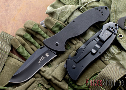 Kershaw Knives: Emerson CQC-9K - Black Finish - 6045BLK 