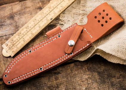 CK Tuscany Leather Medium Fixed Blade Knife Sheath