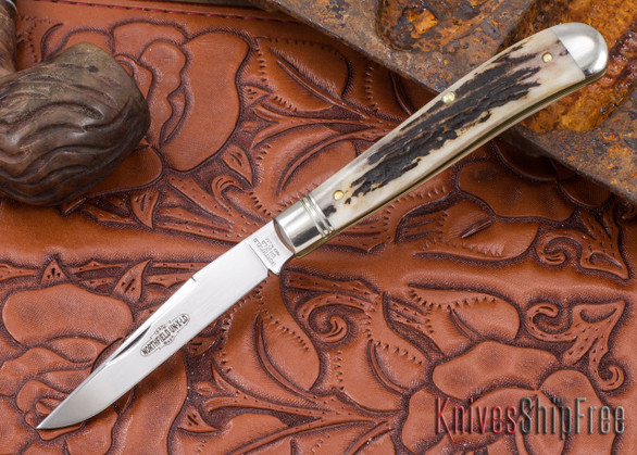 Great Eastern Cutlery: #48 - Northfield UN-X-LD - Weasel - Sambar Stag 4