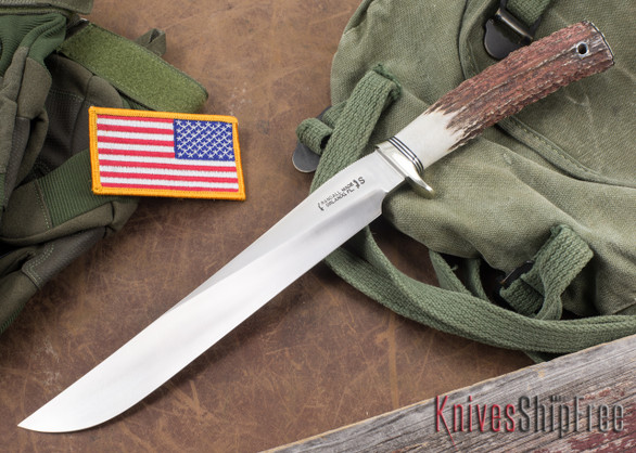 Randall Made Knives: Model 6-9 Filet Knife - Stag - Stainless Steel