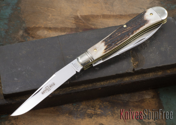Great Eastern Cutlery: #48 Northfield UN-X-LD - Improved Trapper - Sambar Stag #2