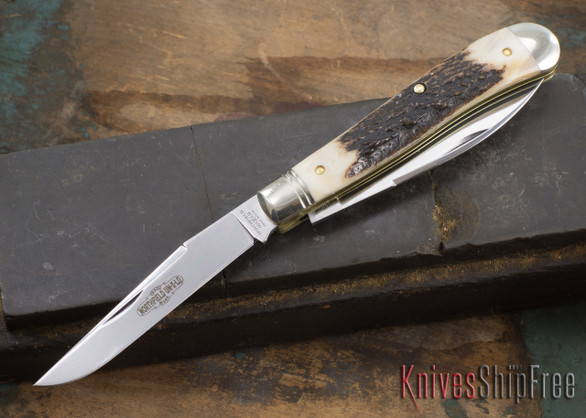 Great Eastern Cutlery: #48 Northfield UN-X-LD - Improved Trapper - Sambar Stag #20