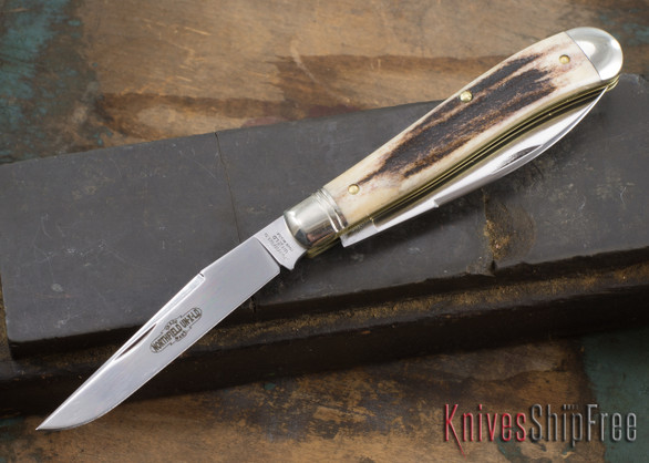 Great Eastern Cutlery: #48 Northfield UN-X-LD - Improved Trapper - Sambar Stag #26