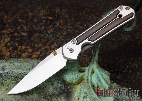 Chris Reeve Knives: Small Sebenza 21 - Macassar Ebony - 051032