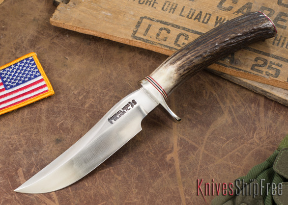 Randall Made Knives: Model 3-5 Hunter - Stag - Stainless Steel