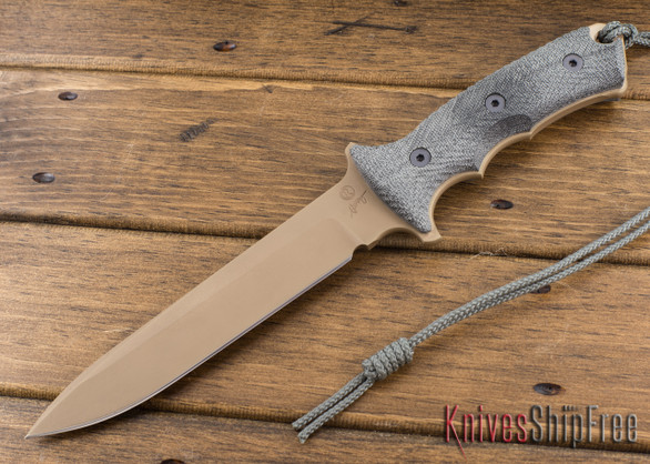 Chris Reeve Knives: Green Beret - 7" - Flat Dark Earth - Plain Edge