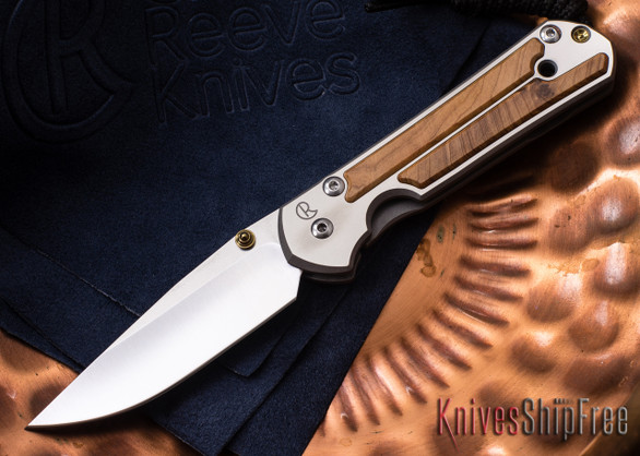 Chris Reeve Knives: Small Sebenza 21 - Thuya Burl - 062004