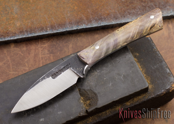 Lon Humphrey Knives: Custom Whitetail - Multicolor Burl - 080933
