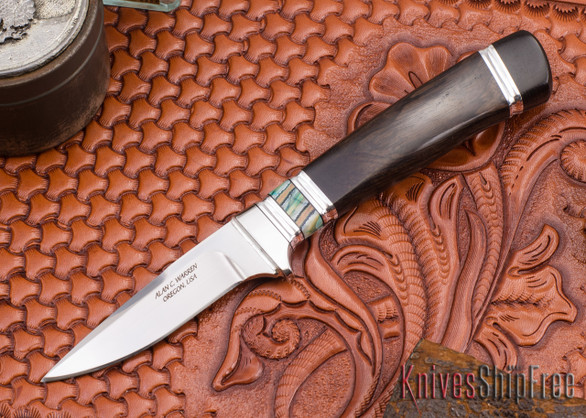 Alan Warren Knives: Custom - Blackwood - Mammoth Tooth