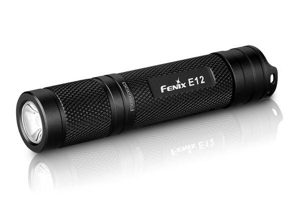 Fenix Lights: E12 Flashlight - 130 Lumens - w/ Battery 