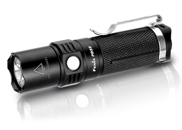 Fenix Lights: PD25 Flashlight - 550 Lumens - w/ USB Rechargeable Li-ion Battery