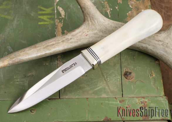 Randall Made Knives: Gambler 4" - Polished Stag - 101609