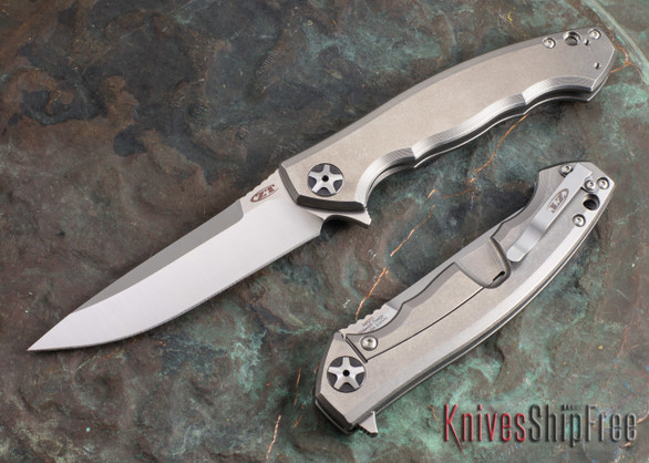 Zero Tolerance: ZT0452TI Sinkevich Flipper - S35VN - All Titanium