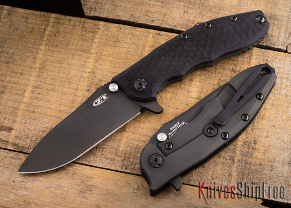 Zero Tolerance: ZT0562BLK - SPRINT RUN - Black G-10 - CPM-20CV - Rick Hinderer