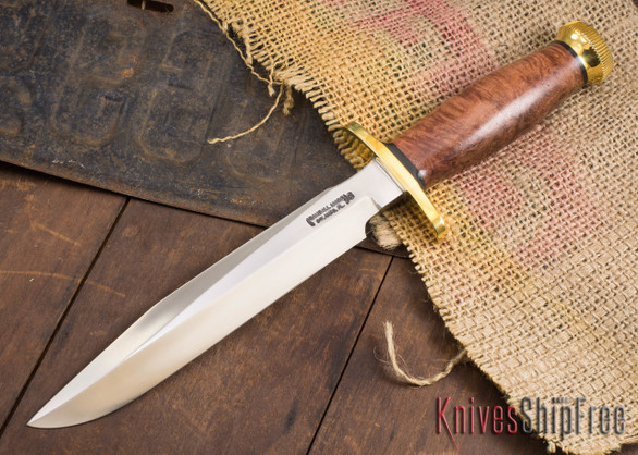 Randall Made Knives: Model 1-8 All Purpose Fighting Knife - Thuya Burl - 120717