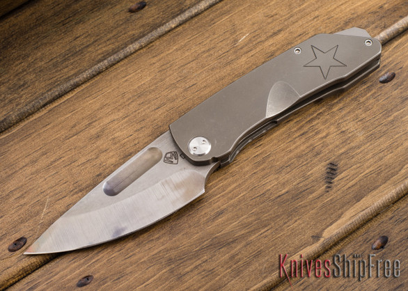 Medford Knife & Tool: The General - Anodized Titanium - Vulcan Finish