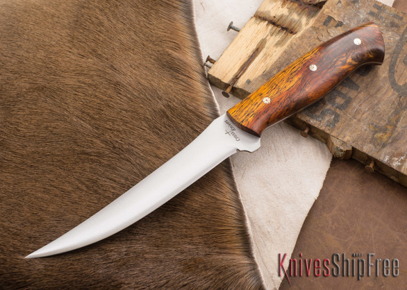 Cross Knives: Fillet Knife - Cocobolo - AEB-L Stainless Steel - 022606