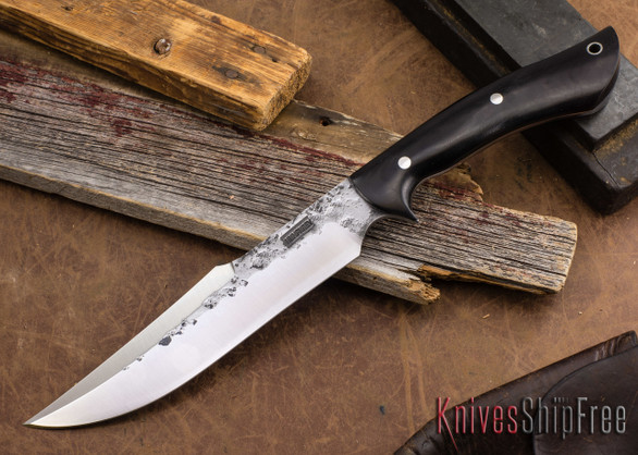 Lon Humphrey Knives: Hellhound - Black Micarta