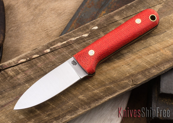 L.T. Wright Knives: Next Gen - Terracotta Burlap - Black Liners