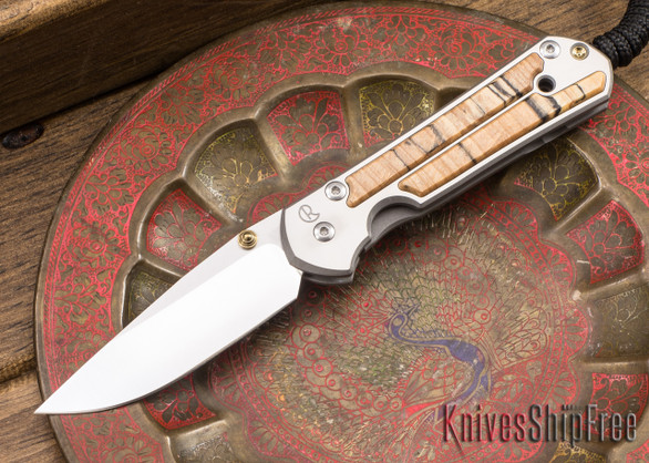 Chris Reeve Knives: Small Sebenza 21 - Spalted Beech - 040911