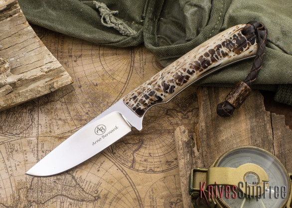 Arno Bernard Knives: Badger - Kudu Bone 18